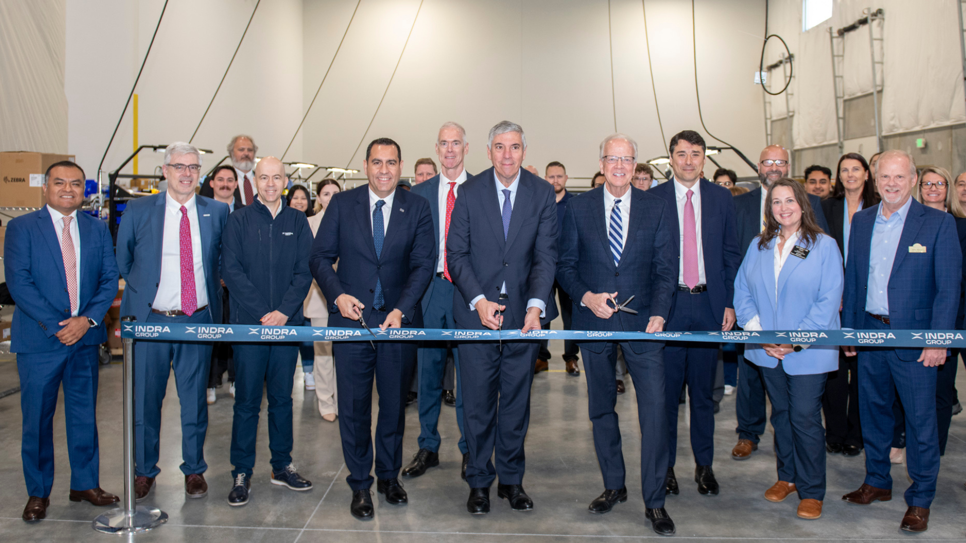 Indra Group celebra la inauguración de su nuevo centro de excelencia en fabricación en Kansas (EEUU)